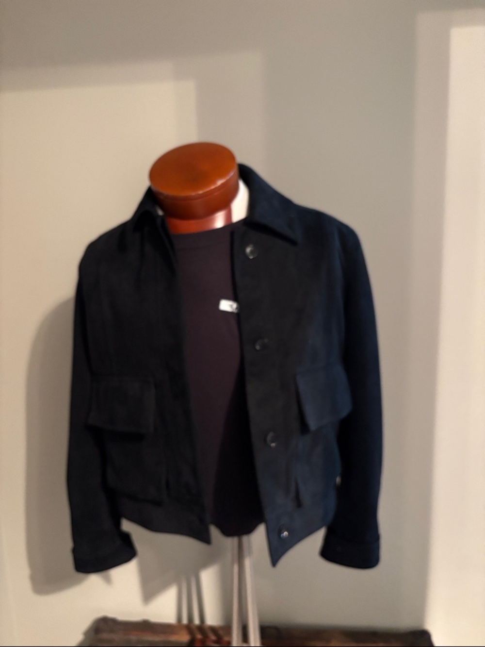 Banana Republic Vegan Suede Jacket women’s size S
